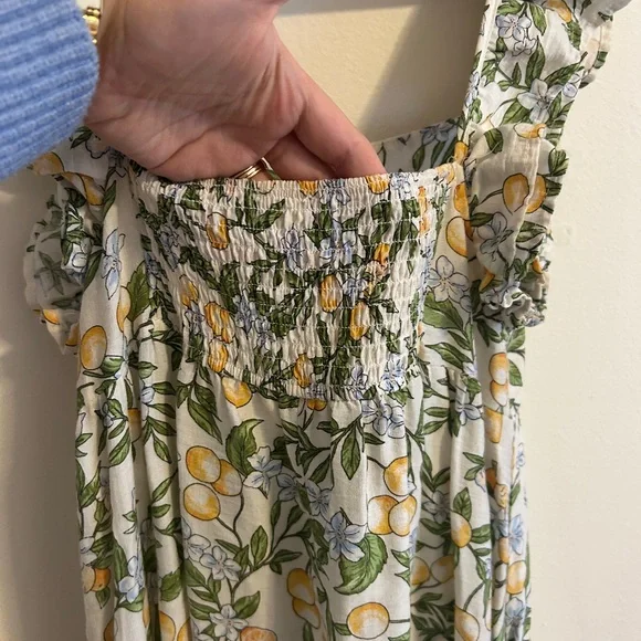 Blu Pepper Floral Ruffle Dress - Picture 6 of 6